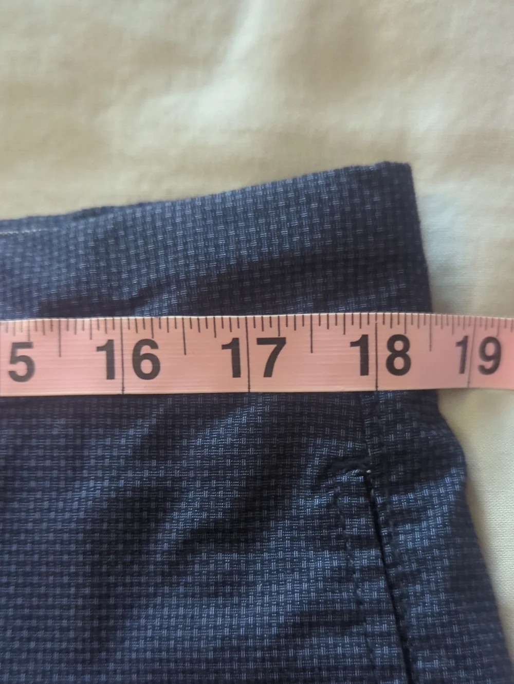 Banana Republic Men's Dress Shorts Navy Blue Button Front Size 36